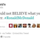 Illustration for article titled Catch an Exclusive Look at Ronald McDonalds Upcoming Tweets